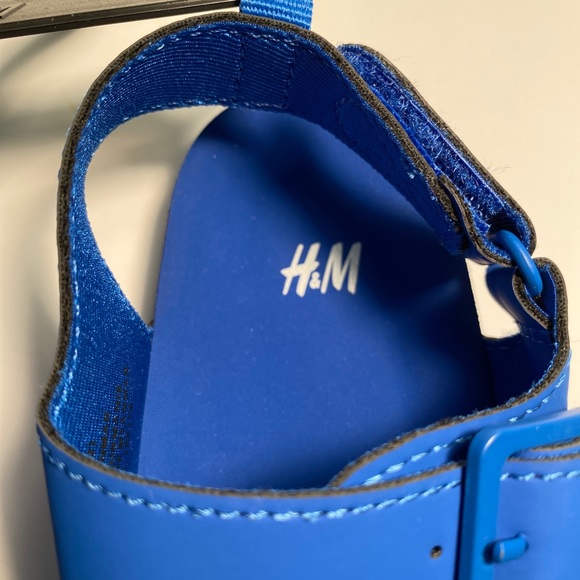 NWT H&M Blue Arizona Style Sandals - Size 9 - Picture 7 of 7